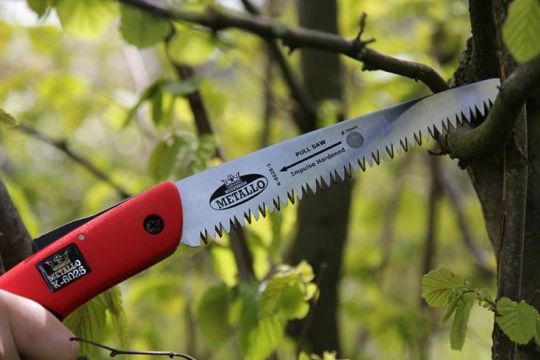 Foldable pruning saws