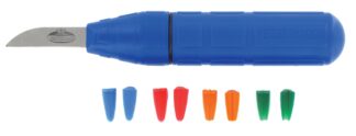 Germo-Knife | Punt top | Blauw